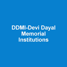 Devi Dayal Memorial Institutions - DDMI